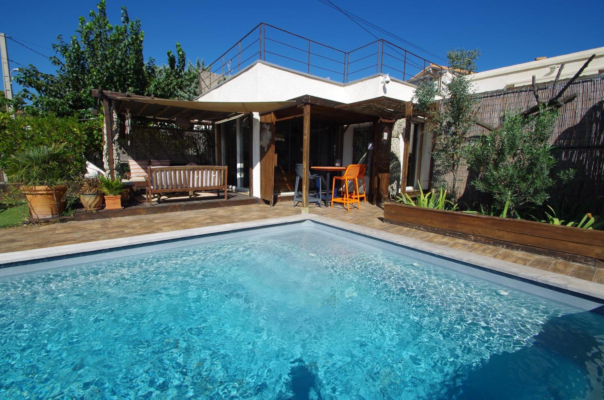 Maison Vue Sur Avec Piscine - Estaque - Cote Bleue Marseille