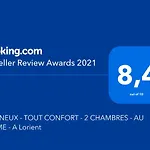 Lumineux - Tout Confort - 2 Chambres - Au Calme - A Lorient
