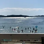 T3 Les Pieds Dans L'Eau, Plage Du Cros, Vue Mer