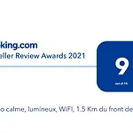 Studio Calme, Lumineux, Wifi, 1.5 Km Du Front De Mer