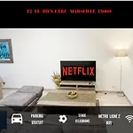 T2 Le Bien Etre Marseille 9Eme-Wifi-Netflix-Metro-Parking-Plage