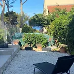 Logement Entier T2 Climatise, Parking Gratuit, Jardin, Plage A 2Min A Pied