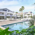 T4 Neuf - Jardin-Terrasse Et Piscine - Acces Direct Plages Et Centre Village - App C 12