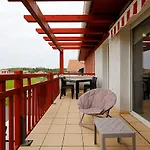 Appartement Sur Les Hauteurs D'Hendaye Avec Terrasse Et Parking
