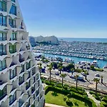 La Suite - La Grande Motte P2 Avec Vue Panoramique, Clim, Wifi