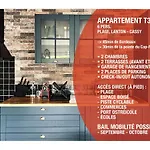 Appt Lanton Plage - Port 6 Voyageurs