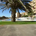 Grand T2 Avec Piscine, Terrasse Et Acces Direct A La Plage, 4 Personnes - Port Barcares - Fr-1-81-505