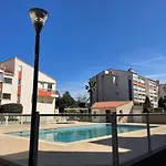 Studio Cabine Cosy Avec Piscine Et Parking, A 100M De La Plage - Argeles-Sur-Mer - Fr-1-225-91