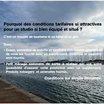 Studio Face A La Mer 4 Couchages - Gratuits Piscine Tennis Et Un Parking Prive Rare Et Tres Utile - Vue Magnifique Sur La Mer - Agreable En Toutes Saisons Ile Des Pecheurs - La Brigantine - Emplacement Et Vue Rares Au Cap D'Agde