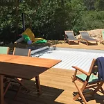 Maison 3 Etoiles, Piscine Chauffee, Acces Plage Privee, 12 Couchages, Proche Lac Et Foret - Fr-1-521-185