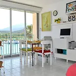 Appartement Cabine Climatise Avec Vue Sur Mer, 150M De La Plage, Parking Et Loggia Vitree. - Fr-1-225-579