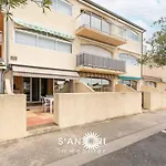 Bel Appartement 2 Pieces Climatise Rdc Avec Terrasse Et Stationnement, Le Grau D'Agde - Fr-1-423-63