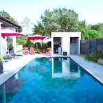 Villa Lucia, Moderne Avec Piscine Temperee, Ping Pong, Proche Plage A Vieux-Boucau