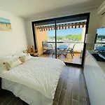 Studio A 350M De La Plage, Terrasse Ouverte, Clim