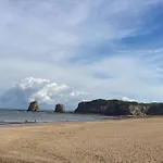 Hendaye Plage Charmant Studio 2Pers Avec Grande Terrasse Vue Mer