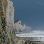 Pleine Face Mer Et Plage Ault