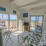 T2 Avec Piscine, Parking Et Terrasse Vue Mer Au Cap D'Agde - Fr-1-607-45