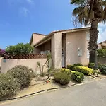 Villa 3 Pieces Mezzanine Avec Piscine, Tennis, Proche Plage Et Port A Saint-Cyprien, 6 Couchages - Fr-1-106-26