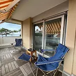 Appartement T3 Front De Mer Avec Terrasse, Parking Et Acces Direct Plage Au Moulleau - Fr-1-374-212