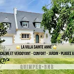 La Villa Ste Anne - Wifi - Plages Et Bourg De Plonevez A 2 Min
