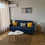 Studio Vue Mer, Balcon, Piscine, Clim, Parking Prive