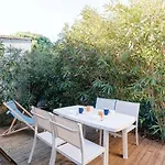 Charmant T2 En Rez-De-Jardin Avec Piscine, Garage Et Wifi A Narbonne-Plage - Fr-1-409-208