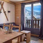 Appartement Moderne A Val Thorens - 4 Pers - 1 Chambre, 1 Cabine, Skis Aux Pieds, Balcon - Fr-1-637-30