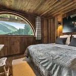 Chalet De Luxe A Val D'Isere Avec Jacuzzi Et Hammam - Fr-1-567-8