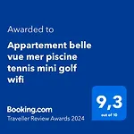 Barcaresa-Appartement Belle Vue Mer Piscine Tennis Mini Golf Wifi