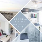 Le Souehla Appart - Rez De Jardin Parking Piscine Wi-Fi Proche Plage - Resid Les Sables D'Or - Top Pros Servicesconciergerie La Grande Motte