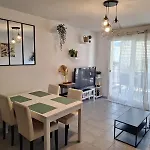 Beau T3 A Montpellier, 2 Chambres, 4 Personnes, Wifi, Parking