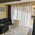 Appartement 3P Face A La Plage Avec Balcon, Clim Et Parking, Canet Sud - 6 Pers - Fr-1-750-62