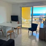 Savanna Beach I Joli 2 Pieces Cabine Vue Mer Piscine Rochelongue Cap D'Agde