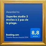Superbe Studio 3 Etoiles A 2 Pas De La Plage.