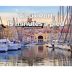 Appartement Vue Mer Marseille - Proches Plages - Wifi - Deux Chambres
