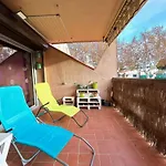Superbe T2 Rez-De-Jardin Proche Plage Avec Terrasse Et Parkings - Argeles-Sur-Mer - Fr-1-388-220