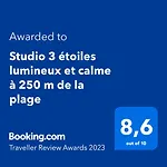 Studio 3 Etoiles Lumineux Et Calme A 250 M De La Plage