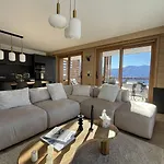 Alpe D'Huez Houses - Panoramique 4 Chambres, Sur Piste Avec Piscine