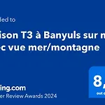 Maison T3 A Banyuls Sur Mer Avec Vue Mer/Montagne