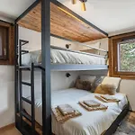 Chalet Avec Spa Partage, 5 Chambres, Piscine, Parkings A Megeve - Fr-1-569-187