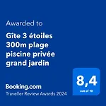 Gite 3 Etoiles 300M Plage Piscine Privee Grand Jardin