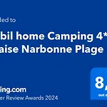 Mobil Home Camping 4* La Falaise Narbonne Plage