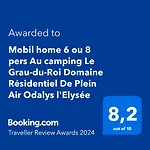 Mobil Home 6 Ou 8 Pers Au Camping Le Grau-Du-Roi , Vague Oceanes Domaine L'Elysee