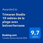 Trimaran Studio 10 Metres De La Plage Avec Balcon/Terrasse