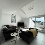 Residence Le Rocher - Appartement Duplex Avec Vue Sur Les Toits Du Val Andre Mae-5384