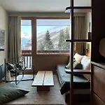 Les Barmettes Appart Renove Avec Vue, Parking Et Skis Aux Pieds