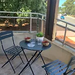 La Palmyre - Appartement Au Coeur Du Centre - Residence Agathea - Balcon