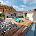 Mimizan Jolie Maison Moderne Avec Piscine Chauffee 4 Ch Et Jardin