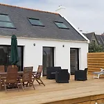 Vue Mer Tres Belle Plage A Pied Maison Proche Lesconil Loctudy