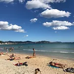 Blue Summer Vibes Apartment For 4P, Ac, Balcony, Parking, Beach At 50M, Spa Access -4
